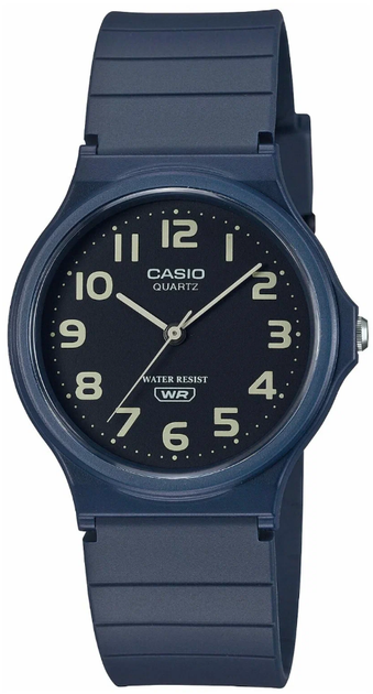 Темно-синій наручний годинник Casio MQ-24UC-2B. - зображення 2
