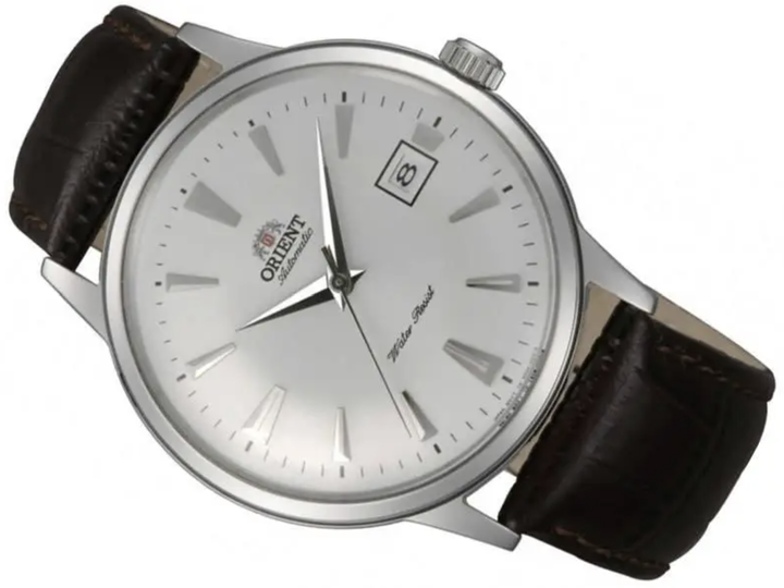 Мужские часы Orient FAC00005W0 Белые с серебристым/коричневым - изображение 2