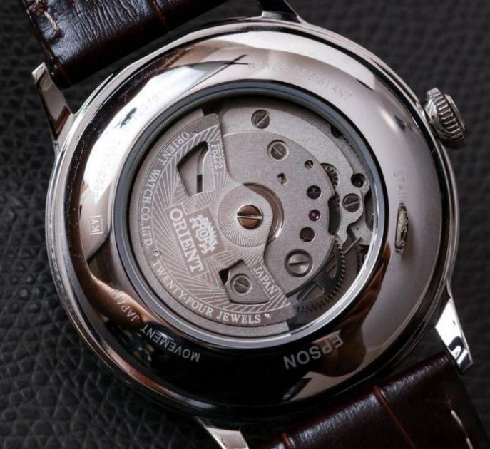 Мужские качественные часы Orient RA-AP0005B10B Черные с серебристым - изображение 3