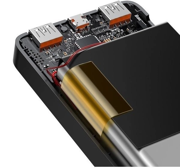 УМБ Baseus Bipow 10000mAh 20W Black - Фото 4 УМБ Baseus Bipow 10000mAh 20W Black - зображення 4