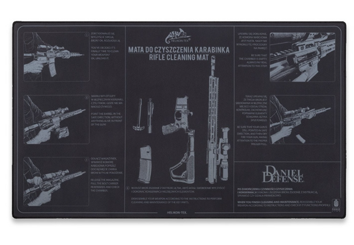 Килим для чищення зброї Чорний Helikon-Tex Mata do czyszczenia karabinu Czarna (ac-rcm-nn-01) - зображення 2