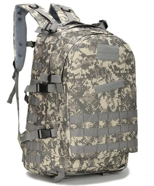 Рюкзак тактический штурмовой Molle Assault B01 40 л, пиксель - изображение 1