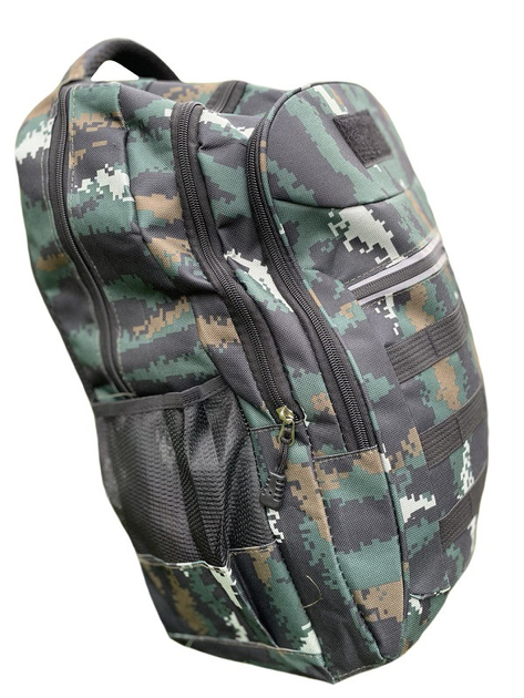 Рюкзак тактический 6220 зеленый камуфляж, 35 л - изображение 2