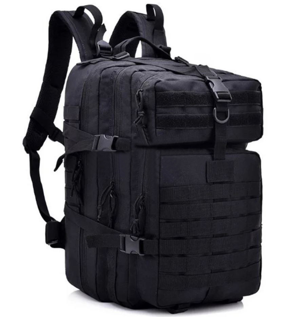 Рюкзак тактичний L03 35 л чорний - зображення 1