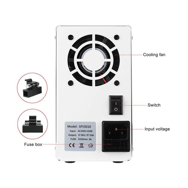 Блок питания лабораторный SPS3010D 30V 10A - изображение 6