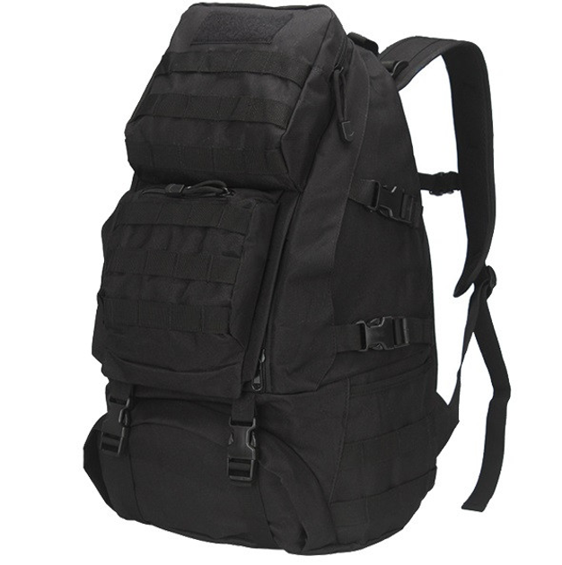 Рюкзак тактичний B35 50 л, чорний - зображення 1