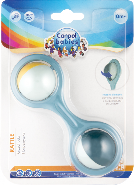 Брязкальце Canpol Babies Штанга Бірюзове (56/153_tur) - зображення 4