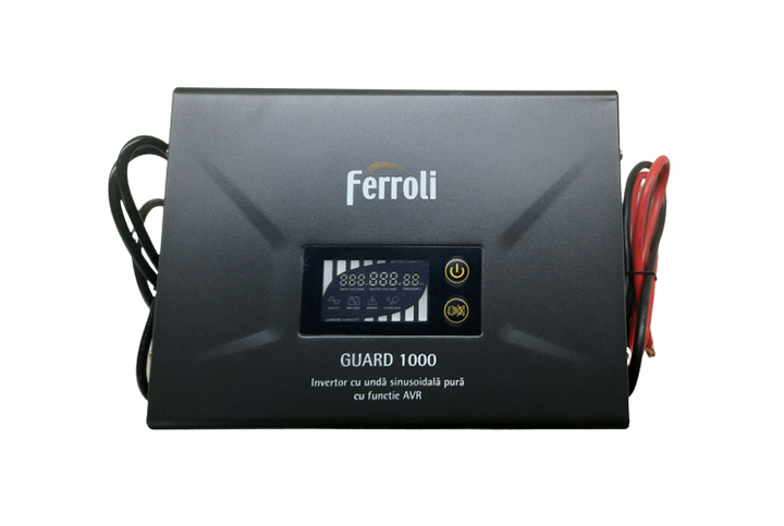 Источник бесперебойного питания Ferroli Guard 1000 600W чистый синус с функцией AVR - изображение 1