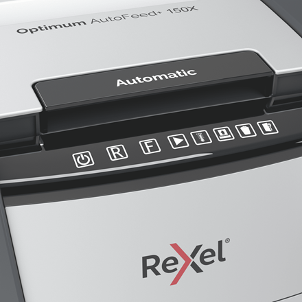 Шредер Rexel Optimum AutoFeed+ 150X , 4х28 мм, 150 арк., 44л (2020150XEU) - зображення 3