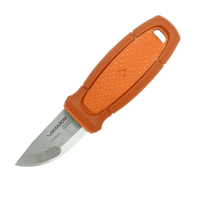 Нож с кресалом в чехле Morakniv 13502 Eldris Orange 143 мм - изображение 1