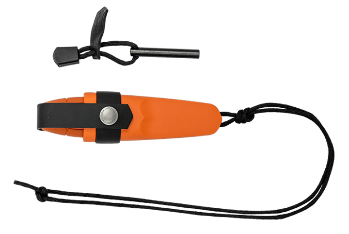 Нож с кресалом в чехле Morakniv 13502 Eldris Orange 143 мм - изображение 2