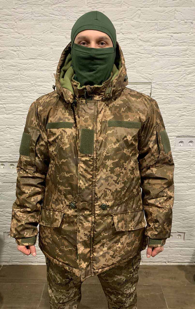 Бушлат ЗСУ зимовий військовий Пиксель (куртка військова зимова) 52 розмір (338172) - изображение 1