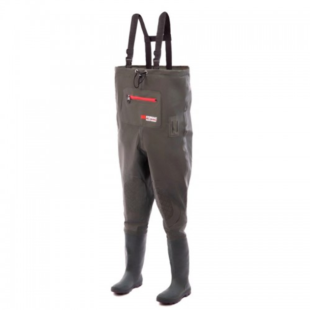 Рыбацкий полукомбинезон Zelart SP-Sport TY-9862 р. 45 Оливковый ...