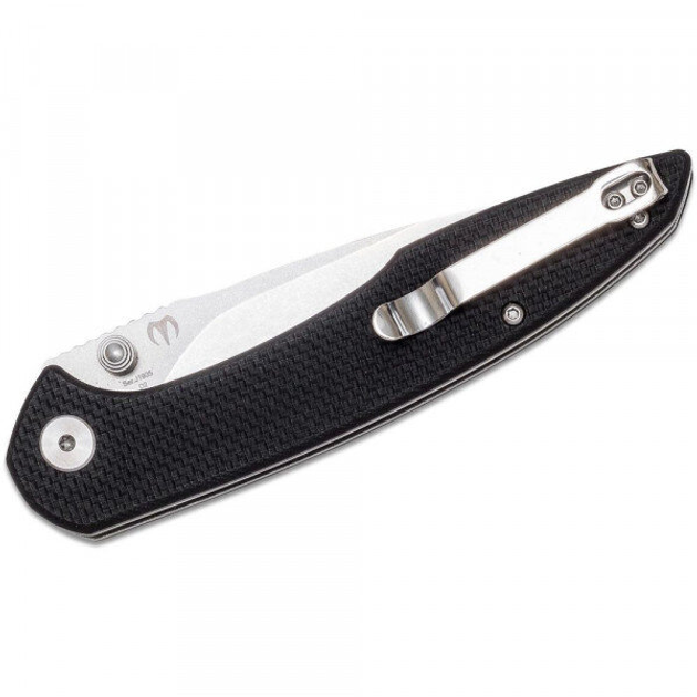 Нож складной карманный с фиксацией Liner Lock CJRB J1905-BKF Centros G10 black 213 мм - изображение 2