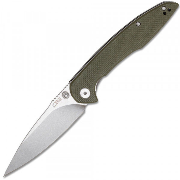 Нож складной карманный с фиксацией Liner Lock CJRB J1905-GNF Centros G10 green 213 мм - изображение 1