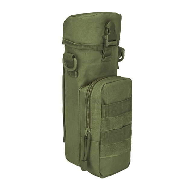 Сумка тактическая для термоса AOKALI Outdoor A34 (Green) однотонная мужская военная многофункциональная LOZ - изображение 2