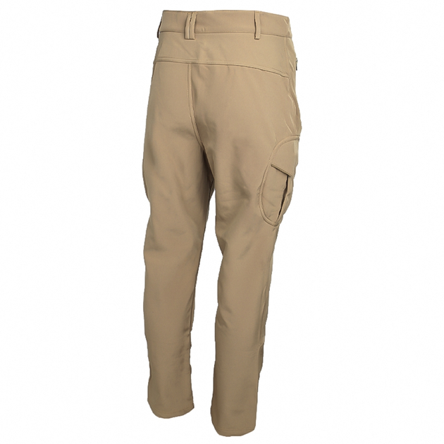 Тактичні штани Lesko B001 Sand (2XL) потовщені чоловічі однотонні з теплою підкладкою LOZ - зображення 2