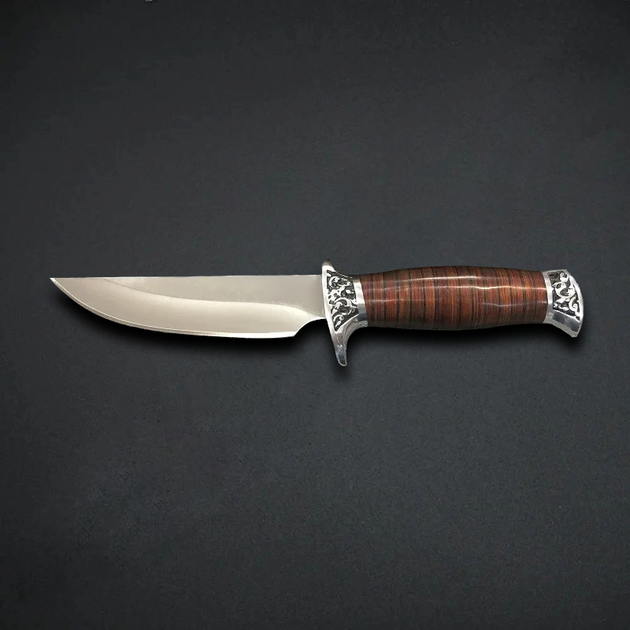 Охотничий туристический нож c Чехлом CLN C31 c фиксированным клинком (CLN05880CSН310) - изображение 2