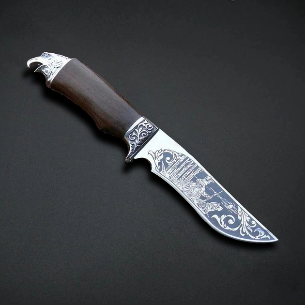 Охотничий туристический нож c Чехлом CLN C93 c фиксированным клинком (CLN00880CSН938) - изображение 2