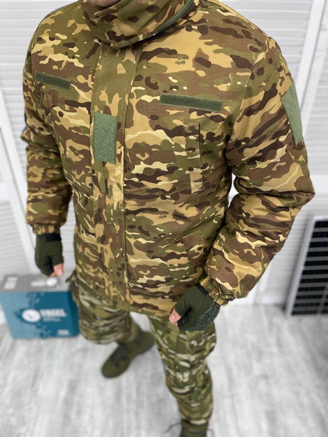 Тактична зимова тепла військова куртка - бушлат, Камуфляж: Мультикам, Розмір: XXXL - зображення 1