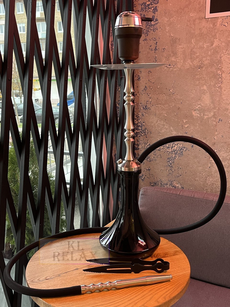 Кальян Sky Hookah Full Set на колбі Craft Black 65 см - зображення 2