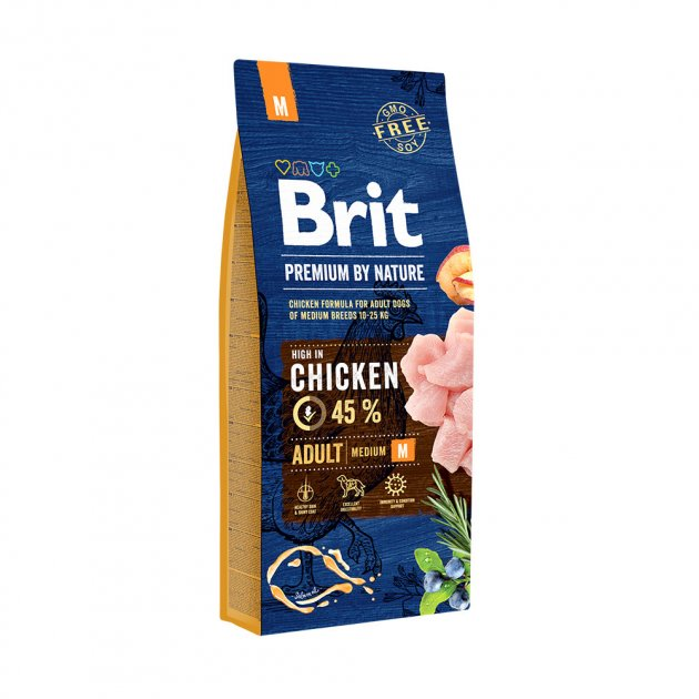 Корм для собак Брит Brit Premium Dog Adult M 3 kg от продавца: Лапозавр ...