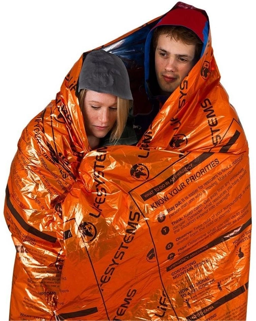 Спасательное термоодеяло / термопокрывало большое (изофолия) Lifesystems Heatshield Blanket Double 250 х 150 см. (42170) - изображение 1