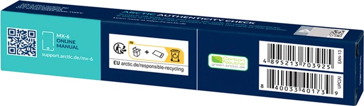 Pasta termoprzewodząca Arctic MX-6 4 g (ACTCP00080A) - obraz 3