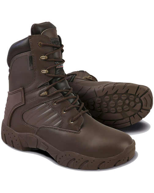 Черевики військові тактичні шкіряні Kombat UK ЗСУ (ВСУ) Tactical Pro Boots All Leather 46 коричневий TR_kb-tpb-brw-46 - зображення 1