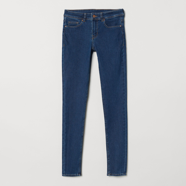 Джинсы Skinny женские H&M XAZ138041TVVX 36 Темно-синие (DD8000004316864 ...