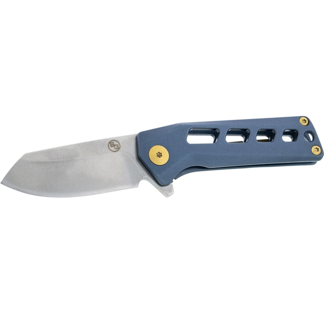 Нож складной карманный, туристический, с фиксацией Frame Lock StatGear SLNGR-BLU Slinger Blue 127 мм - изображение 2