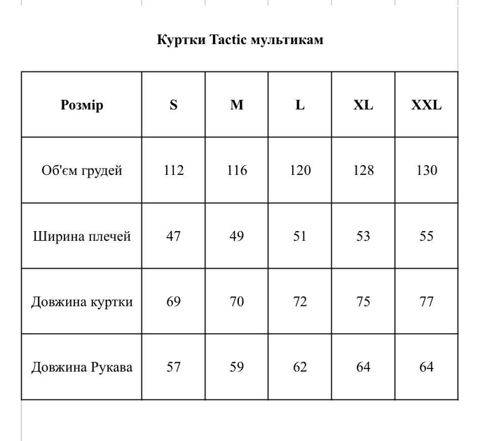 Військова тактична зимова куртка Call Dragon Мультикам S - зображення 2