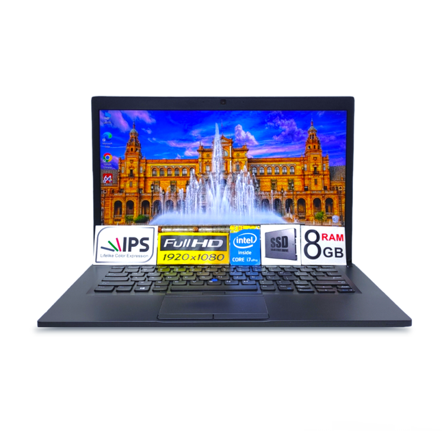 Ноутбук Dell Latitude 7480 14.1 IPS FHD Core i7-7600U 8GB SSD