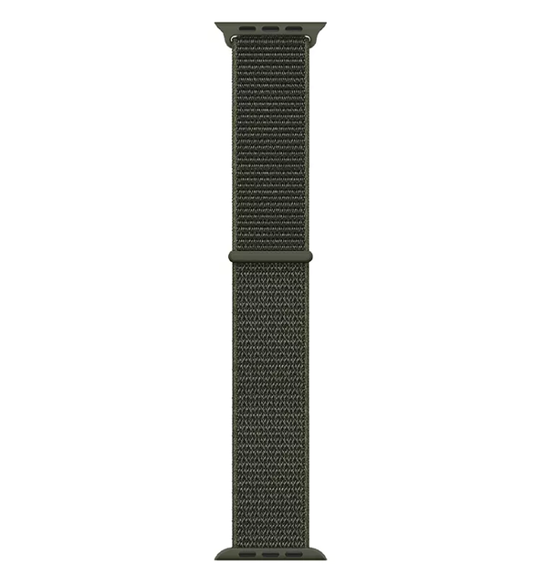 Нейлоновый ремешок Fruct Sport Loop Band для Apple Watch 42/44/45/46/49 mm Cargo Khaki - изображение 2
