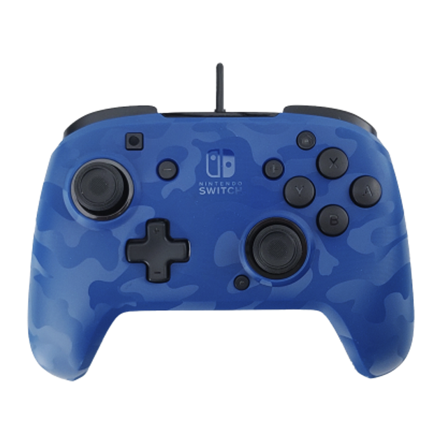 Геймпад Проводной PDP Gaming Switch Faceoff Deluxe + Audio Blue ...