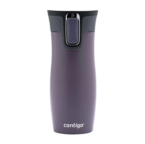 Термочашка Contigo West Loop 0,47 л сливова (2104579) - Фото 1 Термочашка Contigo West Loop 0,47 л сливова (2104579) - зображення 1