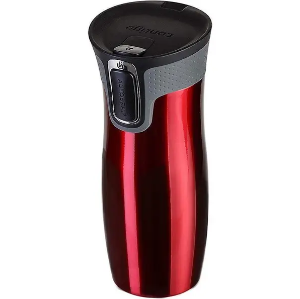 Термочашка Contigo West Loop 0,47 л красная (2095849) - Фото 2 Термочашка Contigo West Loop 0,47 л красная (2095849) - изображение 2