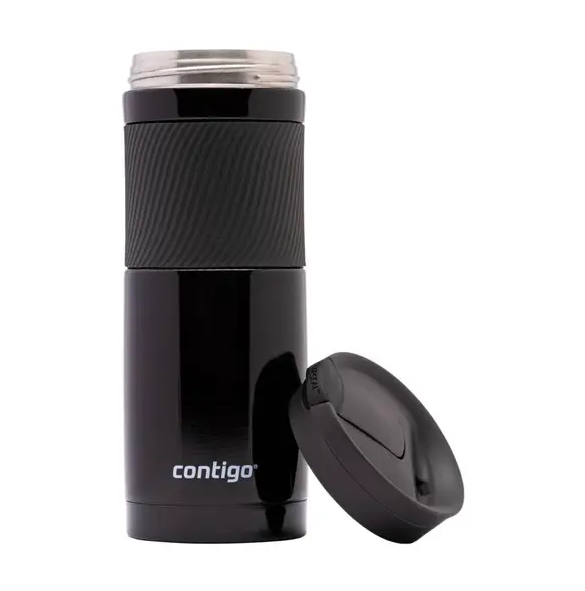 Термочашка Contigo Byron 0,59 л чорна (2095634) - Фото 3 Термочашка Contigo Byron 0,59 л чорна (2095634) - зображення 3