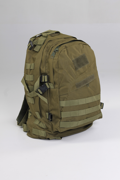 Штурмовой тактический рюкзак Yakeda 40-45л Олива - изображение 2