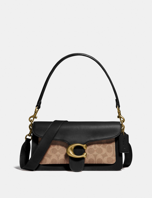 Сумка Coach Tabby Shoulder Bag 26 With Signature Canvas Tan Black – низькі  ціни, кредит, оплата частинами в інтернет-магазині ROZETKA | Купити в  Україні: Києві, Харкові, Дніпрі, Одесі, Запоріжжі, Львові