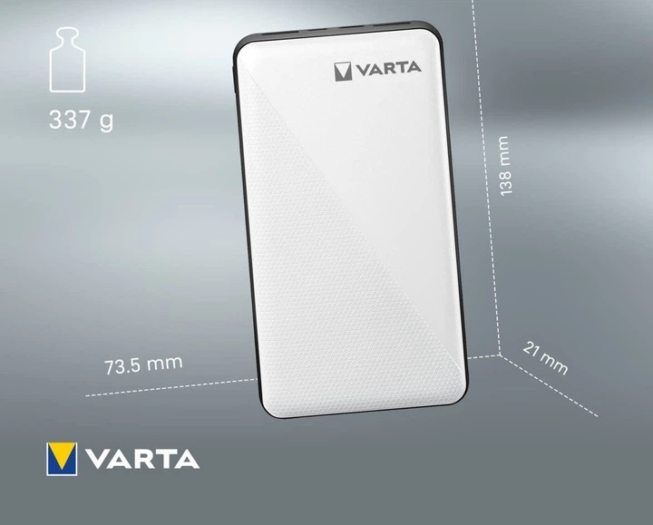 Портативное зарядное устройство Varta Power Bank Energy 15000 mAh - Фото 7 Портативное зарядное устройство Varta Power Bank Energy 15000 mAh - изображение 7
