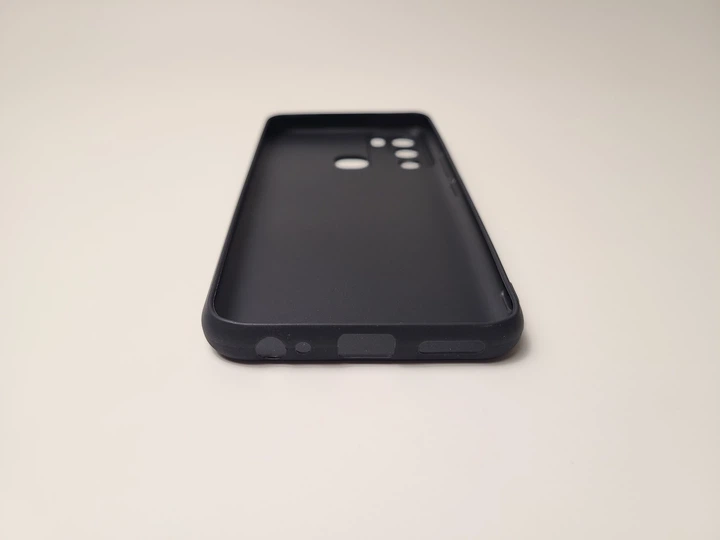 Чехол TPU Matte для Infinix Hot 12i бампер черный - изображение 6