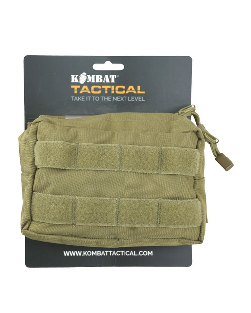 Підсумок тактичний KOMBAT UK Small Molle Utility Pouch койот TR_kb-smup-coy - зображення 1