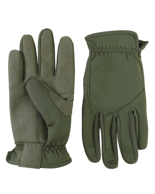 Тактические перчатки KOMBAT UK защитные перчатки XL оливковый TR_kb-dfg-olgr-xl - изображение 2