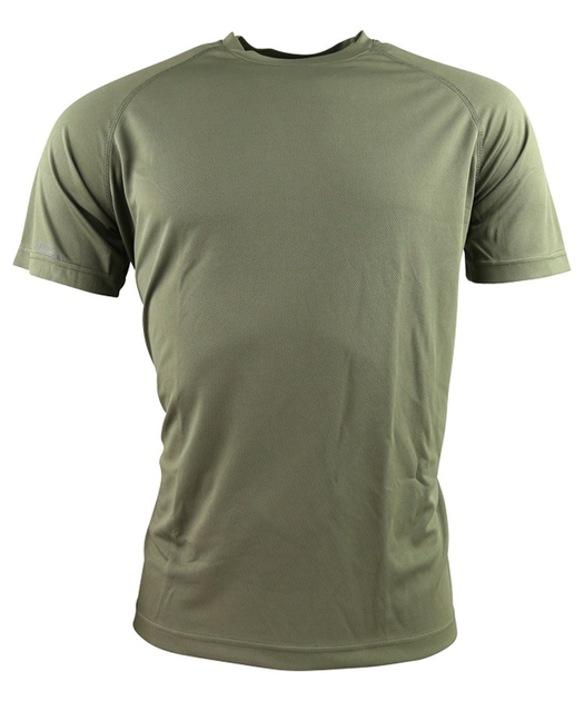 Футболка мужская военная тактическая ВСУ KOMBAT UK Operators Mesh T-Shirt L оливковый TR_kb-omts-olgr-l - изображение 2