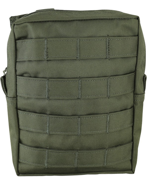 Подсумок тактический KOMBAT UK Large Molle Utility Pouch оливковый TR_kb-lmup-olgr - изображение 2