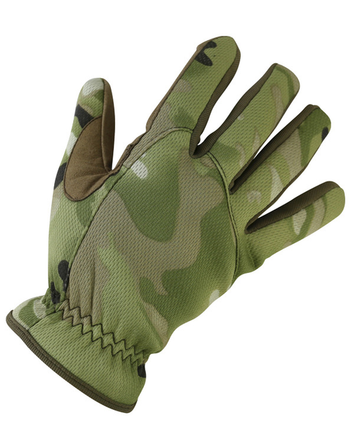 Тактические перчатки KOMBAT UK защитные перчатки XL мультикам TR_kb-dfg-btp-xl - изображение 1