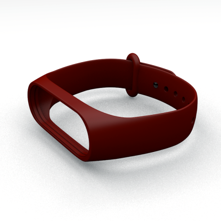 Силиконовый ремешок для фитнес браслета Xiaomi Mi Band 3 4 Bordo Бордовый - Фото 1 Силиконовый ремешок для фитнес браслета Xiaomi Mi Band 3 4 Bordo Бордовый - изображение 1