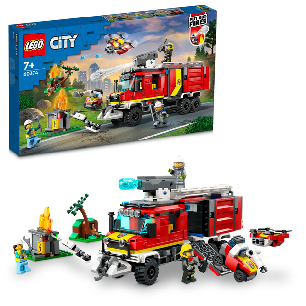Конструктор LEGO City Пожарная машина 502 детали (60374) – фото, отзывы ...