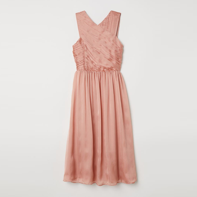 Сукня міді літня жіноча H&M 6237457dlog 34 Абрикосова від Rozetka на платформі USKIDKA Акція на Сукня міді літня жіноча H&M 6237457dlog 34 Абрикосова від Rozetka